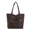 Bolsa de Grande Capacidade 2026 Novo Estilo Bolsa de Mão Moda Bolsa Étnica Bolsa Tote Feminina Tecido Tricotado Bolsa de Ombro para o Dia a Dia