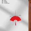 Mini Tarjeta de Papel Estilo Chino con Carácter "Fu" Blanco Escrito a Mano, Palabras Auspiciosas y Papel de Pareja con Polvo Dorado