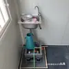 Sala de curado móvil de hormigón para uso en obra. Sala de curado estándar. Prueba de bloques de curado. Equipo de temperatura y humedad constantes.