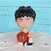 Adornos de baloncesto enchufables para pastel de cumpleaños infantil, tarjeta de bandera de baloncesto y fútbol, suministros de decoración para hornear, bandera