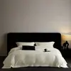 Juego de cuatro piezas de algodón de fibra larga FREEMONDE Awati, funda de edredón y sábana de algodón puro, ropa de cama lujosa de jacquard estilo europeo 4
