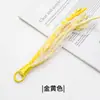 Nuevo Cordón para Teléfono de Encaje Hecho a Mano Bloqueo de Color Juguete de Moda Dopamina Colgante de Muñeca Cordón Antiperdida Pequeño Accesorio