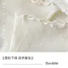 Polainas de renda plissada estilo coreano com cadarço para panturrilha, modelo boca de sino, para mulheres, estilo Lolita girl, estoque de fábrica no atacado
