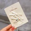 2024 Estilo Coreano Nuevo Pasador para el Cabello Infantil Pinza Rompepelo Envuelto a Mano Pinza para Acabado del Cabello Roto de Niña Pasador para el Cabello de Niña Pequeña