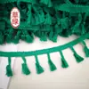 En Stock 30 Colores Encaje de Escoba Cifrado Textil para el Hogar Cortina Mantel Camino de Mesa Alfombra Accesorios Venta Directa de Fábrica