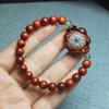 Zambia sándalo rojo seis palabras Loto pulsera de correr 8mm hombres y mujeres rosario cuentas joyería al por mayor