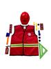 Chaleco de Bombero para Niños de Halloween Chaleco de Ingeniería Chaleco Militar Chaleco de Pirata Chaleco de Policía Ropa Profesional para Niños