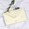 Papel con membrete de sobre floral pequeño Traje Carta de amor fresca romántica simple escrita a mano para contar a la familia Carta Papel con membrete de regalo de cumpleaños