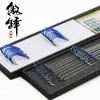 Aofeng Gancho Colorido Anzol Amarração Sub-linha Gancho Duplo Conjunto Pronto Dentes Fantasmas Ishini Idou Shihang Linha de Pesca Taiwan