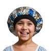 Amazon mais vendido entre fronteiras, europeu e americano, touca de dormir colorida, elástica, tipo seda, pequena touca redonda, para cuidados com os cabelos do bebê