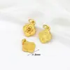 Gato da Sorte Garra Dourada Antiga Preserva-Cor para Atrair Fortuna e Bênção de Vagem de Lótus Pulseira DIY Pulseira Pingente Pequeno Lote D149