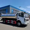 Camión Tanque de Leche Dongfeng Dolica de 8.5 Metros Cúbicos Camión de Transporte de Leche Tanque de Leche Tanque de Leche Aislado de Acero Inoxidable 304