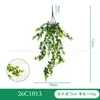 Plantas Artificiais Verdes Trepadeiras, Samambaias, Eucalipto para Pendurar na Parede, Mandala, Grama Persa, Itens de Decoração para Casamentos e Festas em Casa