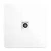 Interruptor de pared y toma de corriente Yabai al por mayor para el hogar 86 toma de cinco orificios al por mayor placa grande panel de control blanco de un solo interruptor doble