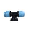 Acessórios de barril de plástico de junta de barril de tonelada ibc transfronteiriça tubo de água de jardim fio interno junta de fio externo cotovelo tee acessórios para tubos