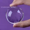 Bola de cristal transparente de color para fotografía, accesorios de oficina, escritorio, porche, hogar, adornos, bola tallada de una generación de 60 mm