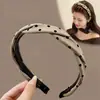 Diadema de corona alta de verano para mujer, nuevo modelo 2026, elegante y adecuada para el uso diario, diadema para lavarse la cara, accesorio para el cabello versátil para mujer