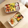 Lonchera Térmica Se Puede Poner en el Horno de Microondas, Trabajador de Oficina, Estudiante, Lonchera Casera, Vajilla, Cuchara, Recipiente para Verduras, Grado Alimenticio