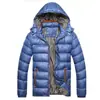 Ropa de Algodón Transfronteriza Chaqueta de Algodón para Hombre Chaqueta Acolchada de Algodón Talla Grande para Hombre 2026 Invierno Ropa de Invierno de Moda Chaqueta Gruesa Cálida con Capucha para Hombre