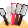 Lima de Acero Inoxidable 430 Transfronteriza, Raspador de Pies para Eliminar Piel Muerta, Raspador de Pies de Doble Cara con Cubierta, Herramienta de Pedicura, Exfoliante de Pies