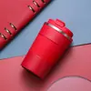 Taza de Café Octagonal Termo de Acero Inoxidable 304 al Vacío con Correa para el Cuello Taza para Beber Directamente en el Coche Personalización
