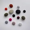 Botones Cubiertos de Tela de Aluminio, Botones para Abrigo, Botones Decorativos Ocultos, Gemelos, Botones de Presión, Botones Metálicos, Botones Cubiertos de Tela Hechos a Mano
