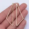 56X17Mm 1.3g Cor Dourada KC Pingente Pequeno Triangular de Cruz Venda Quente Transfronteiriça Pingente Pequeno Triangular