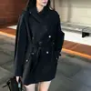 Chaqueta gabardina corta color caqui cintura ceñida solapa mujer 2026 otoño nueva llegada petite temperamento abrigo con cinturón mujer