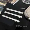 Pasador de Metal Plateado Hueco con Forma de Estrella, Pinza para Flequillo Lateral para Mujer, Pinza de Pato para Flequillo Frontal, Accesorio para el Cabello de Pasador Recto
