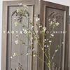 Flor de Sauce Nieve Artificial Multirrama Lujo Ligero Ramas Secas Adornos de Flores Artificiales Decoración de Sala de Estar Mesa de Comedor Flor Zen de Grado Alto Arreglo Floral