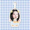 Babymonster Lee Cha-In Shin Hye-Yeon Etiqueta de Equipaje Colgante para Mochila Cadena Colgante Decoración Etiqueta Colgante Merchandising