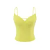 Camisola Sexy de Espalda Descubierta Estilo Americano con Sujetador Incorporado, Top Puro Deseo, Ropa Exterior para Mujer con Almohadillas en el Pecho