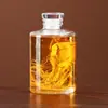 Botella de Vino Sellada de Alta Gama para Vino de Ciruela Verde, Jarra Vacía para Fermentar Vino de Ginseng con Grifo, Recipiente para Vino, Recipiente para Licores