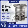 Suministros del Fabricante Válvulas de Bomba de Agua de Flujo Completo H42W-10K Válvula de Fondo Tipo Varilla de Acero Inoxidable