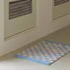 Estilo Ins Cuadros Rayados Coreanos Alfombrillas para Piso de Baño Alfombrillas Absorbentes para Pies de Hogar Resistentes a Manchas y al Desgaste Alfombras para Sala de Estar