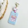Sanrio parchia cachorro pudim Yugui cachorro estudante cartão de refeição cartão de ônibus conjunto polvo do metrô bolsa de cartão anti-perda pingente