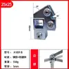 Conector de Fijación Rápido Galvanizado de Hierro Cuadrado 40*40mm para Tubo Cuadrado 25*25 Abrazadera de Fijación para Tubo de Acero Cuadrado Sin Soldadura Requerida