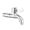 Grifo de Acero Inoxidable de Aleación de Apertura Rápida, Longitud Extendida para Uso Doméstico, Caño de Agua Totalmente de Cobre para Mopas y Lavadoras, En Stock, Apertura Lenta