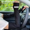 Mangas de hielo de verano, mangas de protección solar, mangas de seda de hielo anti-UV para hombres, guantes sueltos de gran tamaño para conducir.