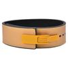 Cinturón de Fitness de Cuero de Vaca de Fila Única con Palanca Protector Deportivo para Deporte Cinturón de Cintura para Levantamiento de Pesas Sentadilla Peso Muerto Entrenamiento Protección de Cintura Cinturón de Fuerza para Levantamiento de Pesas