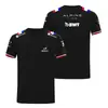 Verão 2023 novo traje de corrida F1 de manga curta uniforme da equipe Red Bull camiseta casual de poliéster com impressão 3D