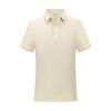 Camisa cultural de lapela de verão masculina e feminina, manga curta, camisa POLO personalizada, roupa de trabalho, logotipo bordado, atacado transfronteiriço, roupa de trabalho