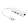 Hub de Cartão de Rede com Fio de 100m com Interface USB Type-C Adequado para Periféricos de Desktop e Laptop