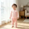 Conjunto Duplo Botão Cartoon Sem Costura Cintura Alta Outono/Inverno 2026 para Roupa Íntima e Calcinhas de Bebê Meninos