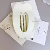 Grampo de Cabelo Plano Grande Popular da Amazon Presilha Bico de Pato Grampo da Nuca Grampo de Fixação Forte Acessórios de Cabelo