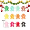 Pingente Árvore de Natal Amazon Desenho Animado Pirulito Balão Letra Coruja PVC Cola Macia Dinossauro Animal 12 Peças