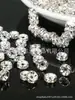 Chapado en oro oro 18K recubierto de oro color que retiene anillo de diamante microincrustado circón DIY pulsera collar espaciador rueda espaciadora cuentas