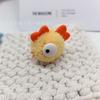 Lindo animal de pelúcia bola de pelo broche de cachorrinho de pelúcia broche de distintivo casaco bolsa alfinete acessórios