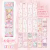 Libro de Pegatinas Nuevo Juego de Disfraces Xinmo Girl de Lingmo Supply Chain, Pegatinas Energéticas de Maquillaje de Princesa, Colección Brillante