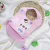 Produtos Infantis Impermeável e Anti-Sujeira Guardanapo de Saliva Suplemento Alimentar de Bebê Bavete Eva Bavete para Comer Bebê Desenho Animado Bolso de Arroz
